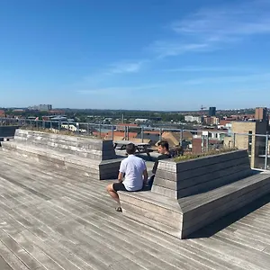 Aparthotel Modern With Rooftop, Privat Balcony, & Free Parking,next To Attractions, Aarhus