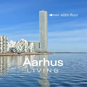 View In Denmark From 40th Floor Århus